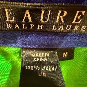 Linen shirt Easter green